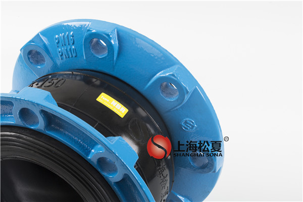 滾涂機(jī)消音安裝使用dn150橡膠膨脹節(jié)